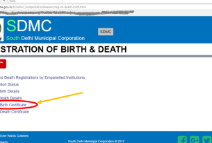 Download West Delhi Birth And Death Certificate