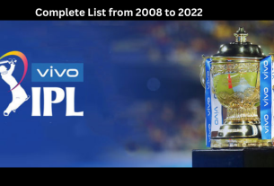 IPL Winners List 2023 Complete List from 2008 to 2022