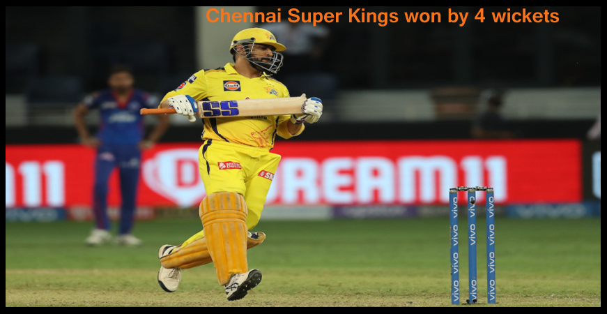 Chennai won by 4 wicket