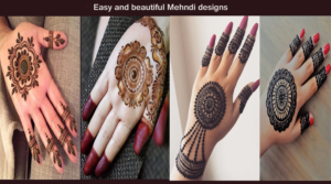 Easy and beautiful Mehndi designs