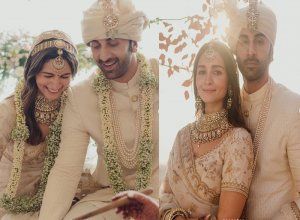 Alia Bhatt reveals pictures of her wedding with Ranbir Kapoor