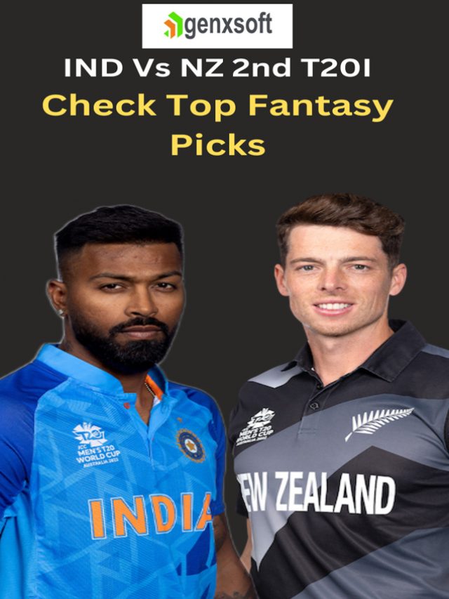 IND vs NZ 2nd T20I : Check Top Fantasy Picks, Probable players may perform well