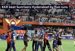 KKR beat Sunrisers Hyderabad by five runs