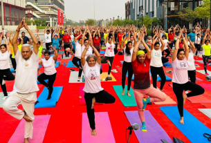 Decathlon and Nefowa together celebrated International Day of Yoga