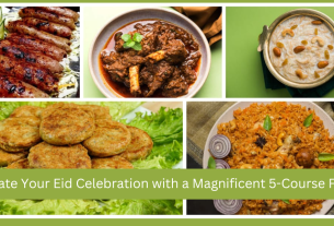 Elevate Your Eid Celebration with a Magnificent 5-Course Feast