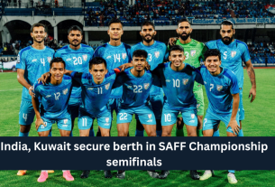 India, Kuwait secure berth in SAFF Championship semifinals