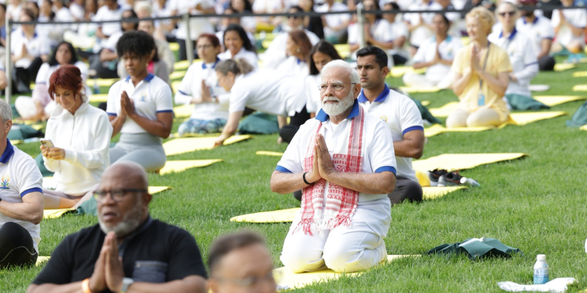 PM Modi leads International Day of Yoga 2023 celebrations