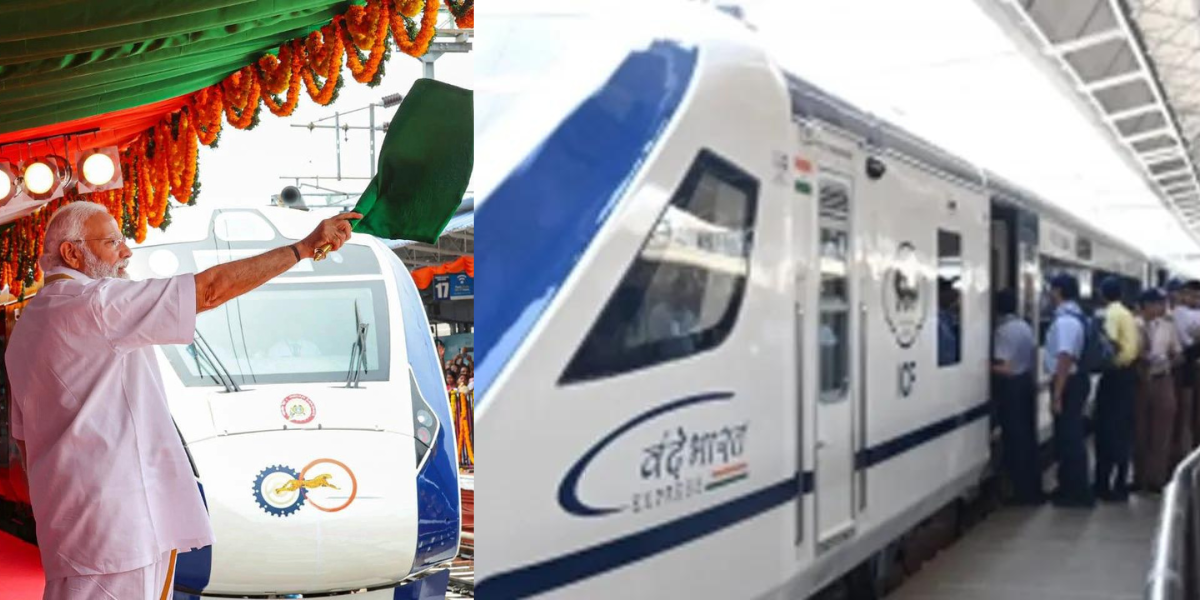 PM मोदी ने देश की पांच नई वंदे भारत ट्रेनों को दिखाई हरी झंडी