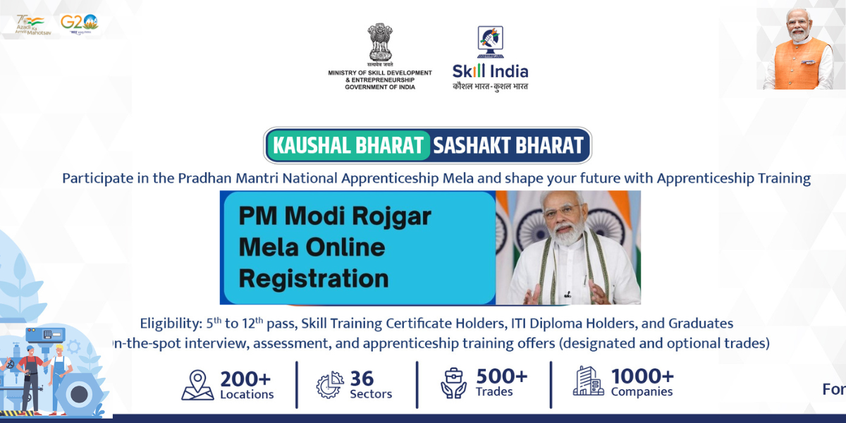 PM Rojgar Mela 2023 Online Registration