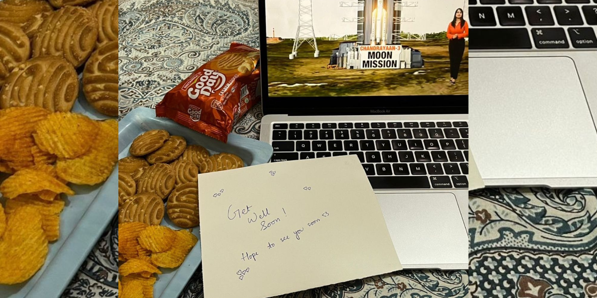 Boss sends Good Day biscuits to enjoy Chandrayaan 3 launch to woman on sick leave