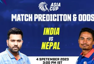 Asia Cup 2023 India vs Nepal