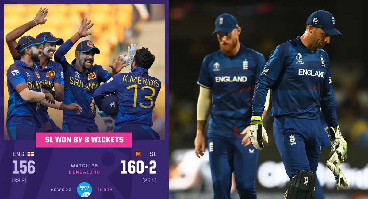 Sri Lanka thrashes England