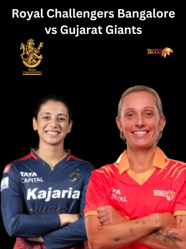 RCB vs Gujarat Giants: Key Players Shine in WPL 2025 Clash!