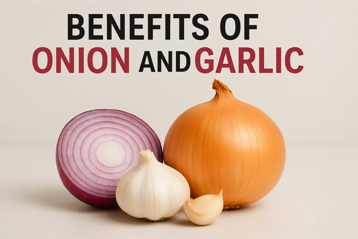 Benefits of Onion and Garlic