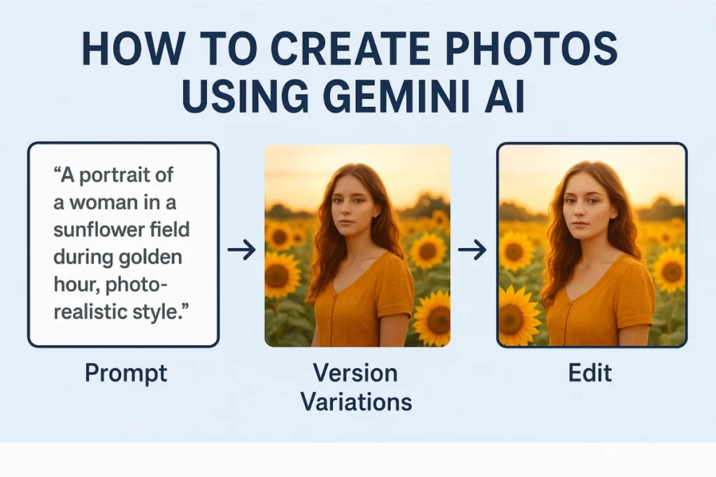 How to Create Photos with Gemini AI