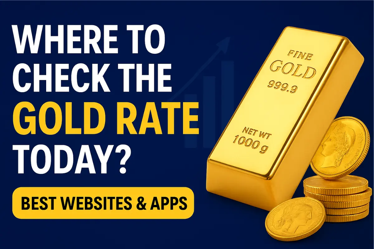 Where to Check the Gold Rate Today