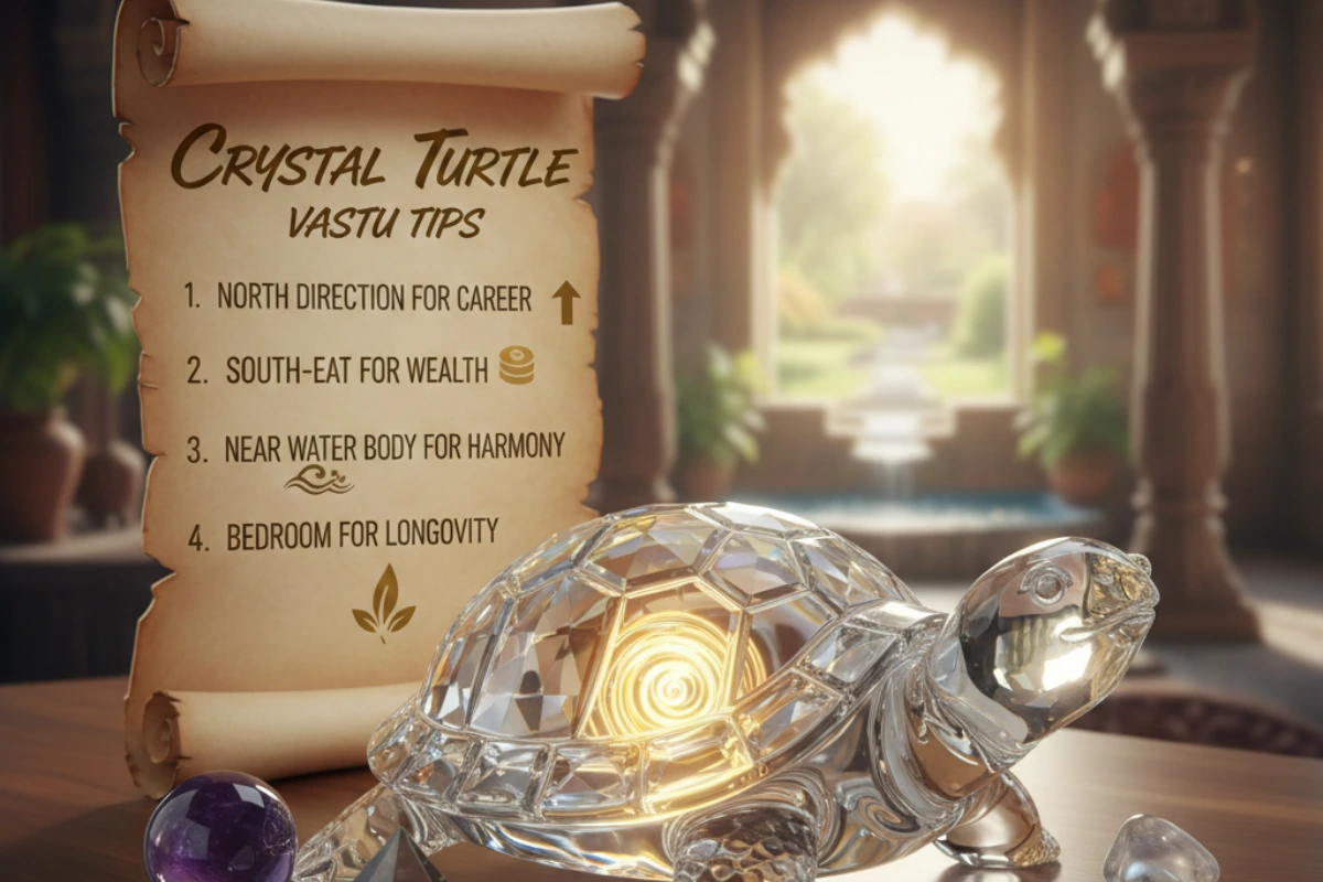 Crystal Turtle Vastu Tips