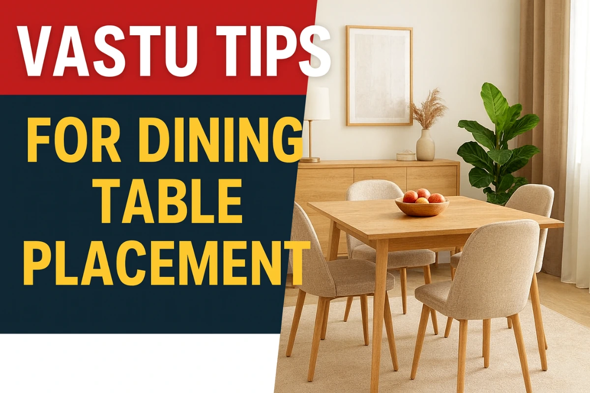 Vastu Tips for Dining Table